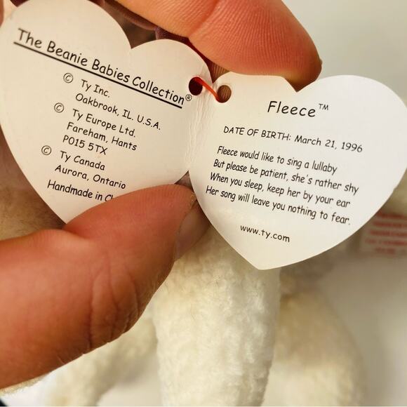 Vintage TY Original 1990s y2k Beanie Babies Stuffed Animal Toy Bundle Lot - Picture 4 of 5